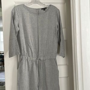 James Perse Gray Jumpsuit